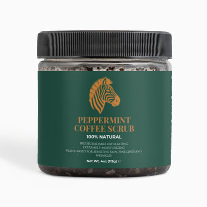 Peppermint Coffee Scrub