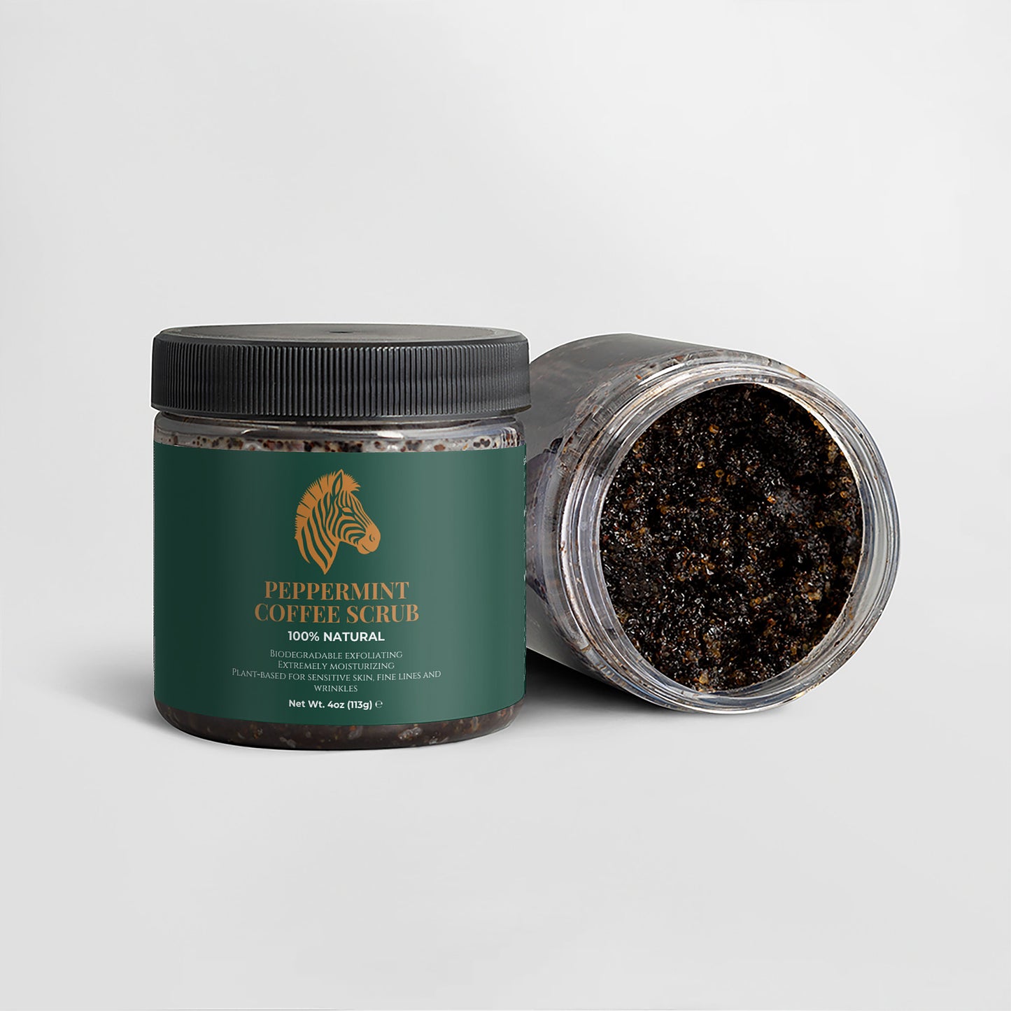 Peppermint Coffee Scrub
