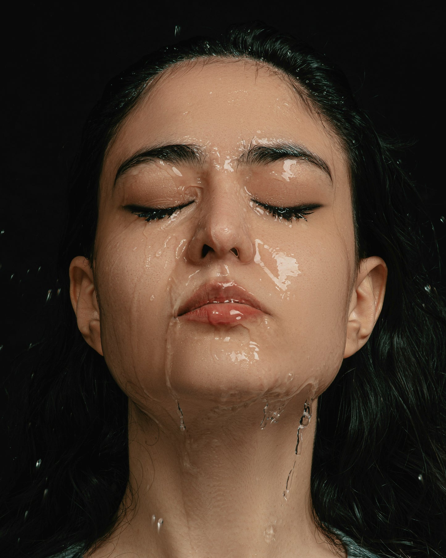 woman with fresh clean face